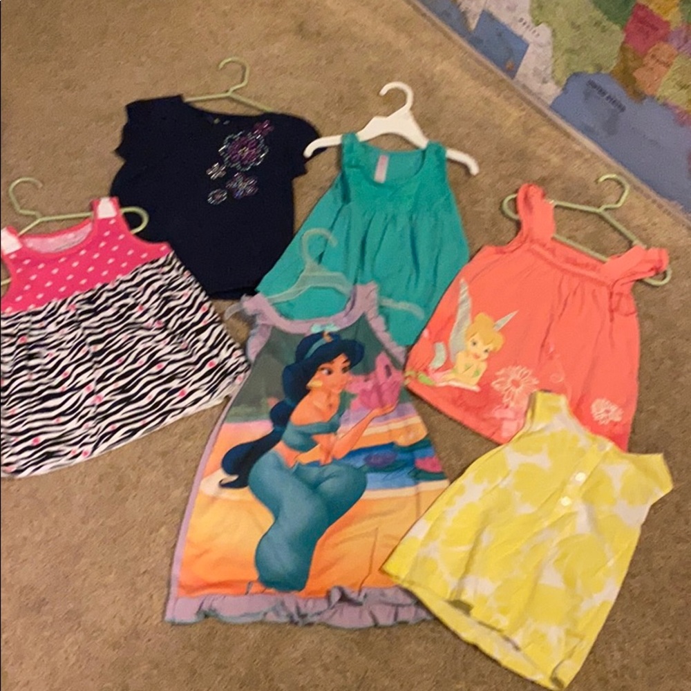 4t tops and dress